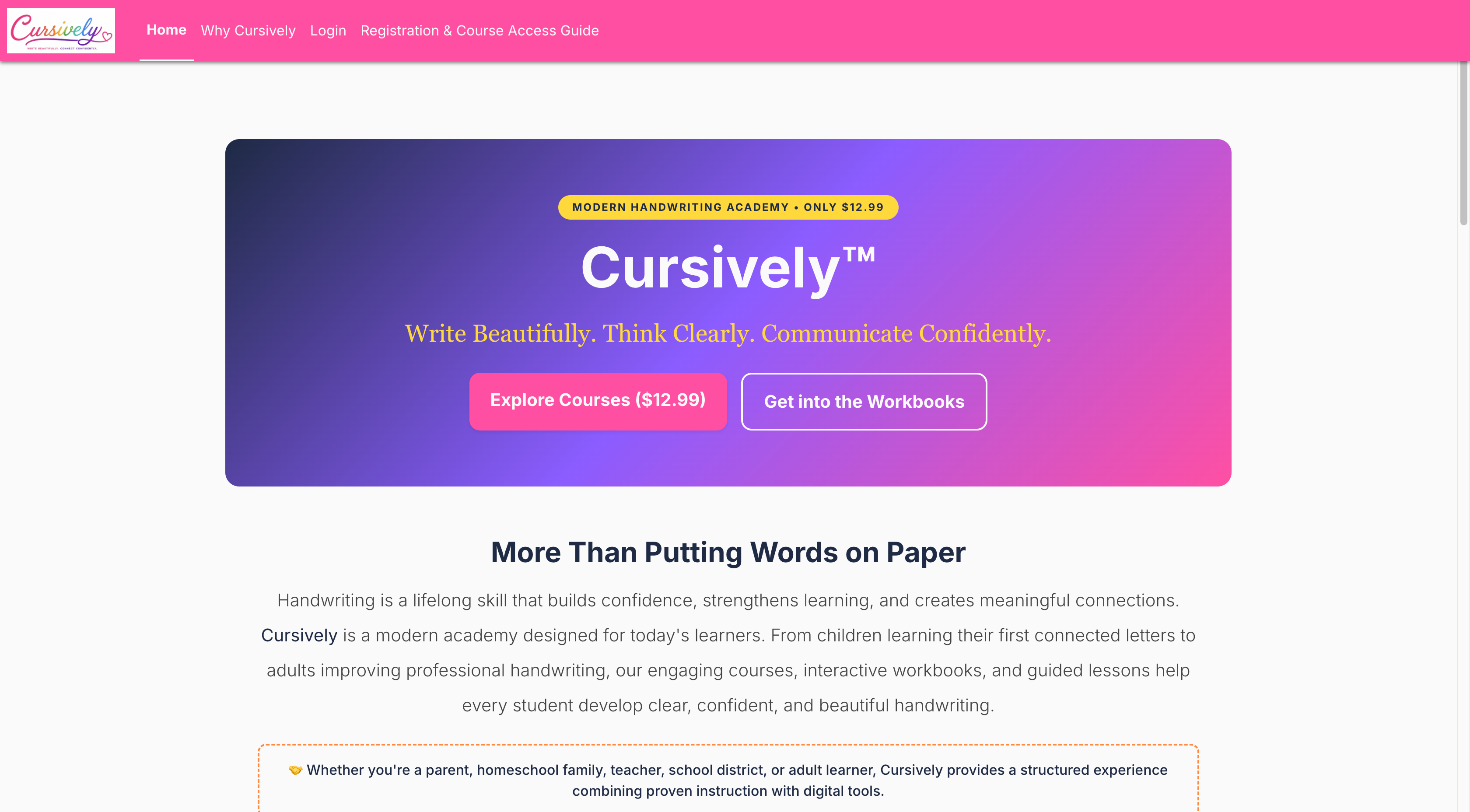 Explore Courses